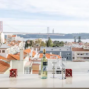 Tejo River View Nearby Belém , Lisboa Portugal